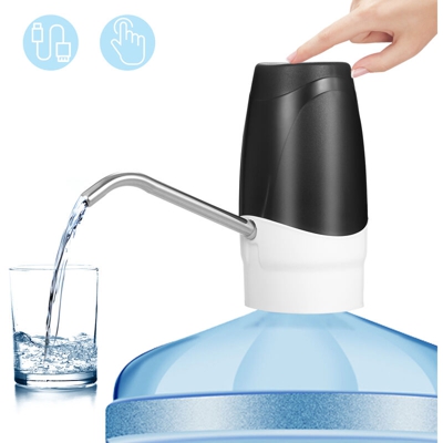 Happyshopping - Pompa elettrica USB, fognatura dell'acqua automatica dell'acqua del secchio, assorbitore dell'acqua intelligente | senza luci di