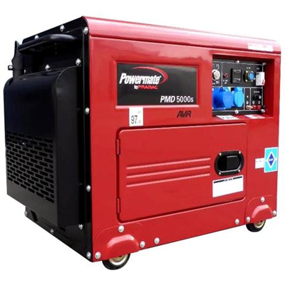 Pmd5000s - 4,2 Kw - Gruppo Elettrogeno Diesel - Powermate Generatore A Gasolio