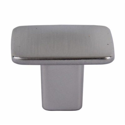 Machieraldo Pomolo Quadro Zama Nickel Satinato 30x30mm