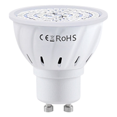 Happyshopping - AC220V LED a spettro completo coltivano la lampadina GU10 Presa con 48 LED Lampada per la coltivazione di piante per la coltura