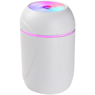 Happyshopping - Vendita calda 260ML Mini umidificatore d'aria colorato luce notturna desktop portatile aroma diffusore di olio essenziale per la casa