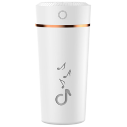 Lampada da notte multicolore per umidificatore USB da 200 ml con aromaterapia portatile silenziosa per auto da ufficio a casa,Tipo, bianco - Tipo, en oferta
