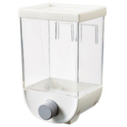 Scatola di immagazzinaggio di cereali integrali Scatola di immagazzinaggio di cereali a parete per cucina Scatola sigillata per alimenti Dispenser di características