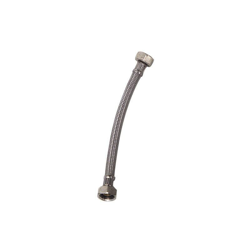 Tubo femmina 3/8 inossidabile - 3/8 250 mm femmina. 2 pezzi precio