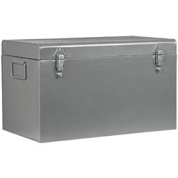 LABEL51 Contenitore Vintage 30x15x20 cm S Grigio Anticato características