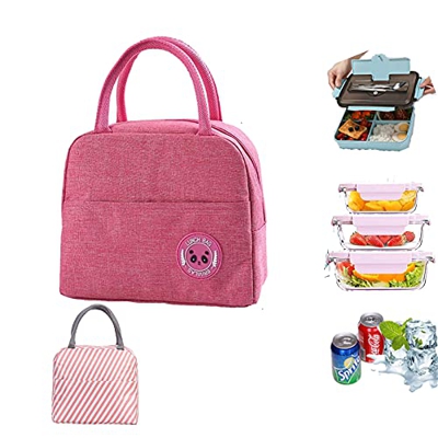Borsa isolante, borsa da viaggio per escursioni, borsa da pranzo refrigerata portatile, borsa isolante impermeabile riutilizzabile.Adatto per donne, b