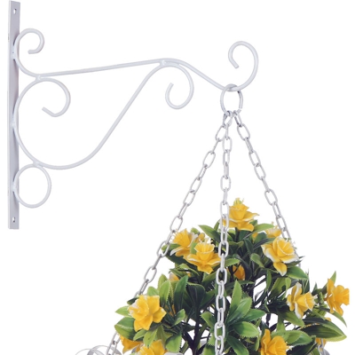 cesto parete | bianco tromba - bianco tromba