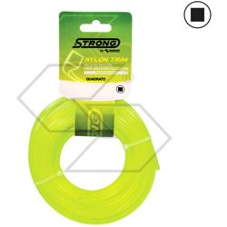 Filo nylon decespugliatore STRONG a Sezione Quadra - diametro 2,7 mm - lunghezza 15 m precio