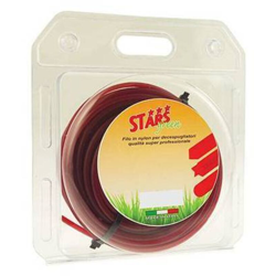 Filo professionale per decespugliatore tondo Ø 4,00 mm x 15 m corallo stars características