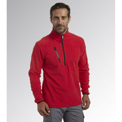 Felpa da lavoro Diadora Utility Micropile Pocket Litework-Rosso-XL - Rosso - - Rosso características