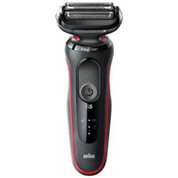 Shaver 50-r1200s Cordless, Tempo Di Ricarica 1 H, Ioni Di Litio, Numero Di Testine / lame Del Rasoio 3, Nero / rosso, Wet & Dry precio