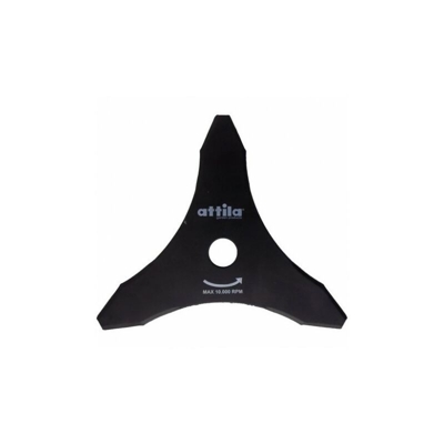 Disco decespugliatore 3 denti acciaio Nichel-Cromo D. 255x20x3 - Attila