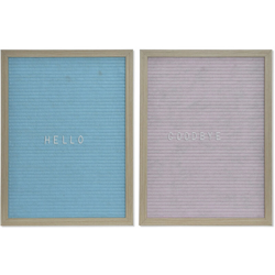 Decorazione da Parete DKD Home Decor PS (2 pcs) (32.5 x 2 x 43 cm) características