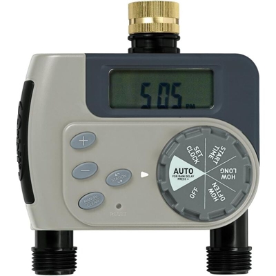 Programmatore Centralina Orbit Amico 2 zone a pile 3/4" con valvola incorporata