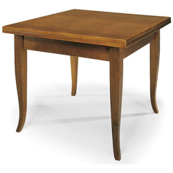 Geoffrey - Tavolo Da Pranzo Allungabile A Libro In Legno Massello 100 X 100/200 precio