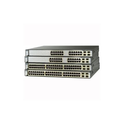 Switch Layer 3 Cisco Catalyst 3750E-48TD-S 48 Porte - 48 x RJ-45 - Porta Stack - 2 x Slot espansione - 10/100/1000Base-T - Desktop, Parato montabile