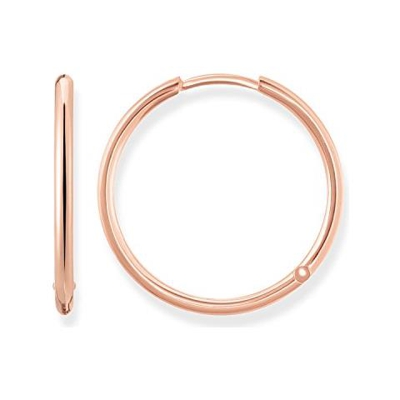 Argento Orecchini A Cerchio Donna - Cr610-415-12