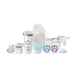 Epilatore 9-961v Tempo Di Funzionamento (max) 40 Min, Numero Di Livelli Di Potenza 2, Wet & Dry, Bianco características