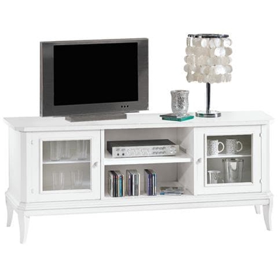 Konnor - Mobile Porta Tv In Legno Massello 164 X 46 X 64