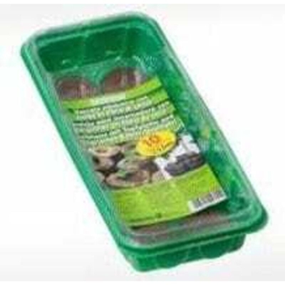 Vassoio miniserra 20 cialde in fibra di cocco 3,5mm x 20 cialde - Stocker