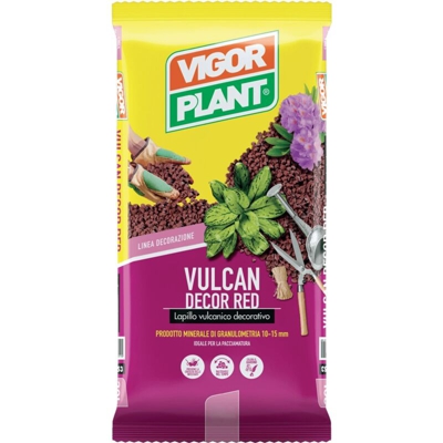 Lapillo Vulcan Decor Red 35 Lt - Vigorplant