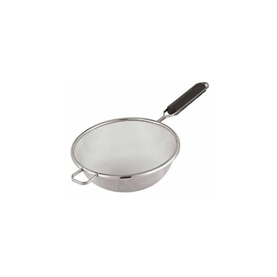 Scolapasta a doppia Rete in acciaio Inox 24 cm
