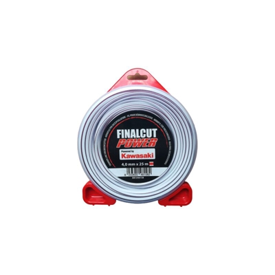 Filo decespugliatore Sez. Quadro D. 4,0 mm x 25 m - Kawasaki