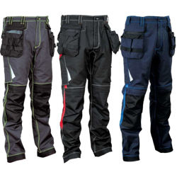 Pantaloni da lavoro Cofra Leiria-Nero-44 - Nero - - Nero precio