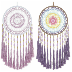 Acchiappasogni DKD Home Decor Cotone (2 pcs) (32 x 2 x 85 cm) precio