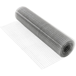 Rete metallica rotolo recinti barriere animali filo acciaio 25 x 25 mm 1m x 5m en oferta