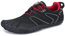 Barefoot Scarpe Uomo Scarpe Running Minimaliste Donna Antiscivolo Scarpette da Piedi Nudi FiveFingers St.5 Rosso 40 EU características