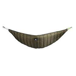 SHIER Amache Outdoor Camping Hammock Warm Hammock Underquilt Ultralight Tent Winter Warm Under Quilt Blanket Cotton Hammock,Army Green características