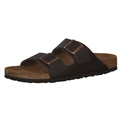 Birkenstock Schuhe Arizona Naturleder Schmal Dark Brown (051103) 37 Braun características