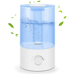 Umidificatore per la camera da letto, Gocheer 3.5L Cool Mist Humidifier per Baby Room Home Ultrasonic Humidifier Essential Oil Diffusore con Whisper Q precio