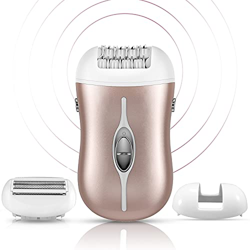 ElectriBrite - Epilatore da donna senza fili per la rimozione dei peli di lunga durata, con 3 accessori per gambe e aree sensibili Epilazione e rasatu precio