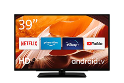 Nokia Smart TV 3900A 39 pollici TV LED (HD, AV Stereo, contrasto dinamico, assistente vocale, triplo sintonizzatore - DVB-C/S2/T2), Android TV, con te características
