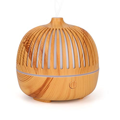 Upkey Diffusore di Oli Essenziali, 180ML Diffusore di Aromi Ultrasuoni Umidificatore Atomizzatore Diffusore di Aromi Elettrico con 7 diffusori per aro