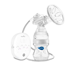 Nuvita 1287 - Tiralatte elettrico - L'Unico Tiralatte 3 Fasi sul Mercato per Estrazione Latte- Portatile e Silenzioso - Testa Silicone Massaggio Capez características
