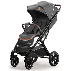 Belecoo Passeggino Leggero Pieghevole Regolabile Compatto per Bambini fino a 3 Anni Carrello Pieghevole con Una Mano con Ruote in Gomma Cesto Portaogg características