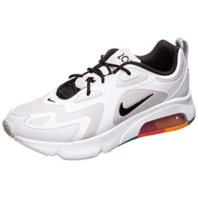Nike Air Max 200, Scarpe da Corsa Uomo, vast Grey/Black-White-Pacific Blue, 42 EU