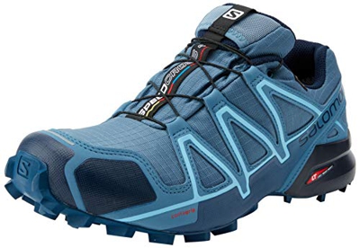 SALOMON Speedcross 4 GTX, Scarpe da Trail Running Donna, Blu (Kentucky Blue/Dark Denim/Pale Khaki), 37 1/3 EU
