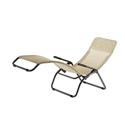 Fiam Samba Sdraio Basculante Relax Da Esterno 145TX ANVN Acciaio Antracite Texfil Vienna 0155 precio