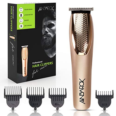 ANBAROK Tagliacapelli Uomo Professionale, Rasoio Elettrico Barba, Macchinetta per Capelli, Regolabarba di Precisione, Kit Accessori Rasatura e Rifinit