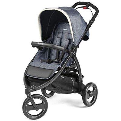 Peg Perego BOOK CROSS Passeggino 3 Ruote con Copertina e Parapioggia, Luxe Mirage