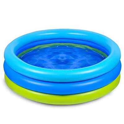 Joyjoz Bambini Piscina Gonfiabile 120cm Piscina per Bambini Giochi Estivi Fmiglia Giardino Pool