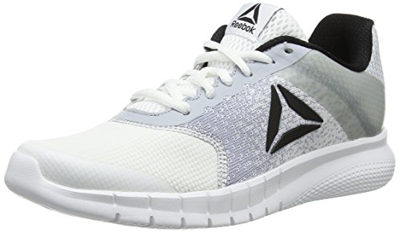 Reebok Instalite Run, Scarpe da Trail Running Uomo, Bianco (White/Cloud Grey/Black 000), 47 EU