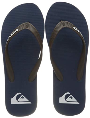 Quiksilver Molokai, Flip Flop Uomo, Blu Marrone/Blu, 42 EU