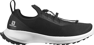 Salomon SENSE FEEL 2 Scarpe da Uomo con EnergyCell per Trail Running, 46 2/3 EU, Nero (Black/White)