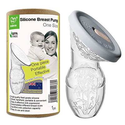 Haakaa Tiralatte Manuale con coperchio in silicone 3oz/90ml