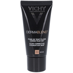 VICHY DERMABLEND Fondotinta Correttore Fluido 16h 30 Beige en oferta